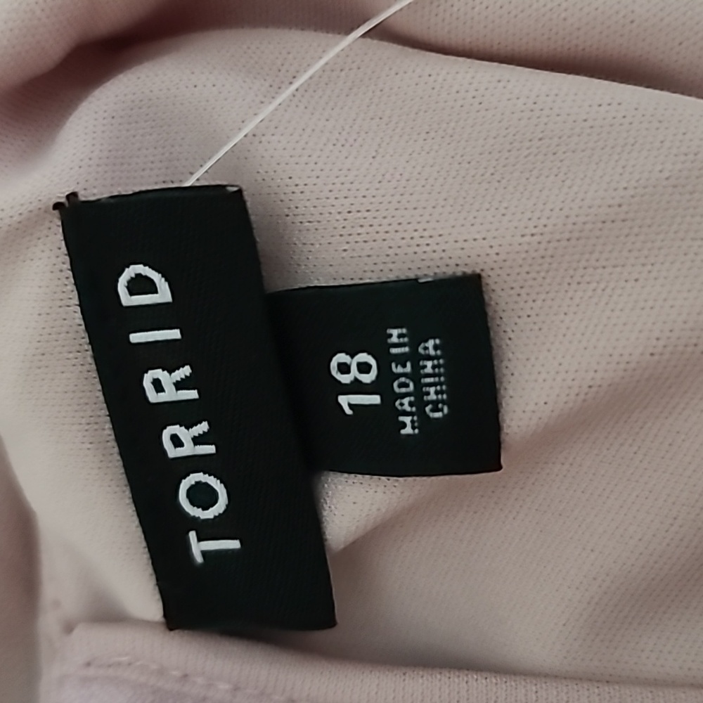 Torrid Blush Ruffle Maxi Dress - Picture 2 of 8